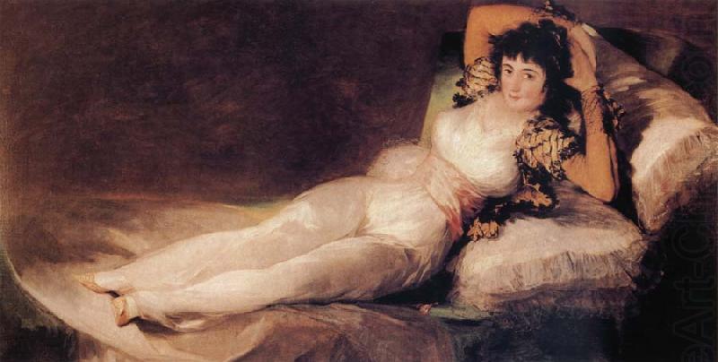 The Clothed Maja, Francisco Jose de Goya